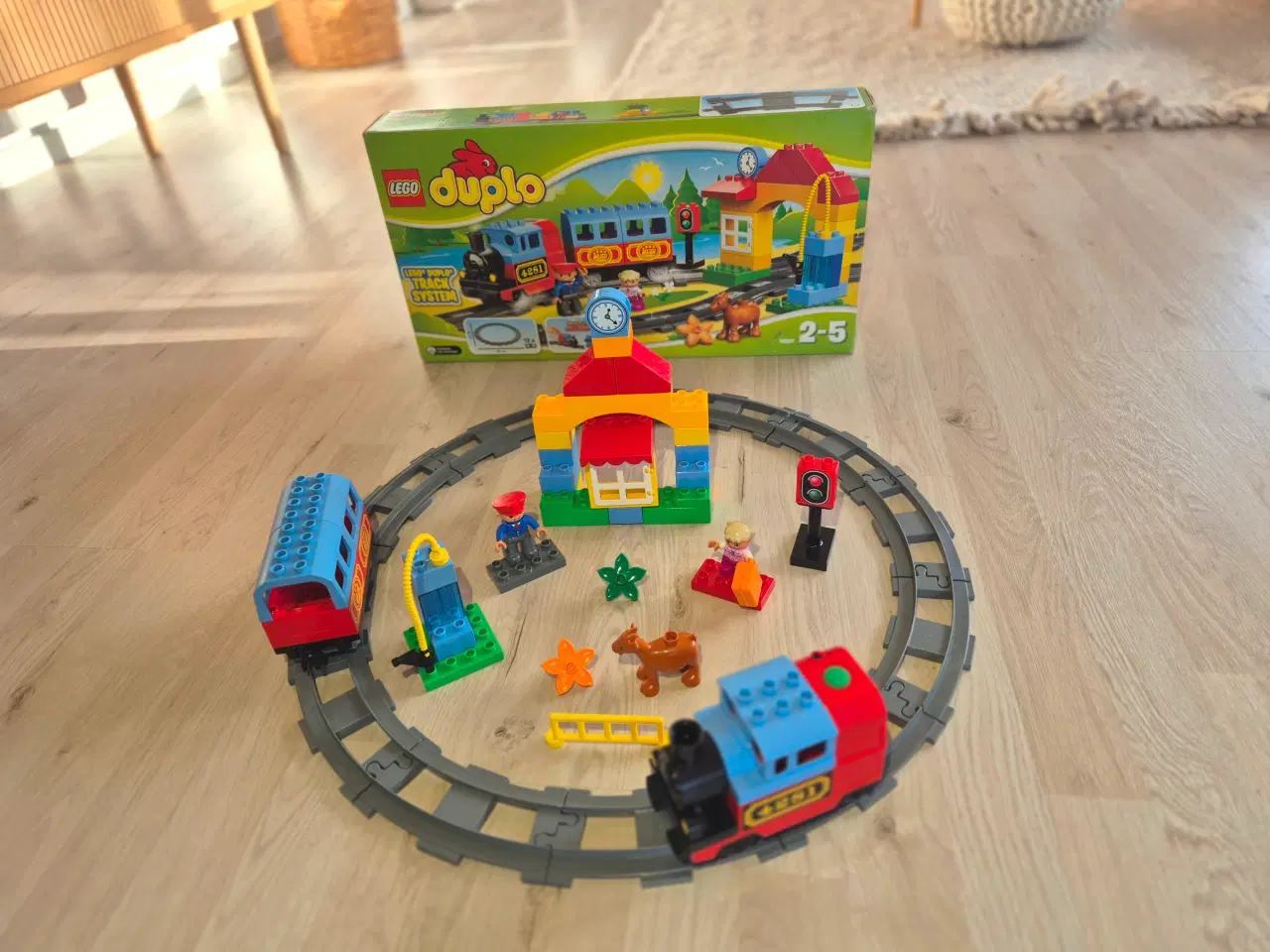 Billede 1 - Duplo Elektrisk togbane NR10507, Komplet sæt