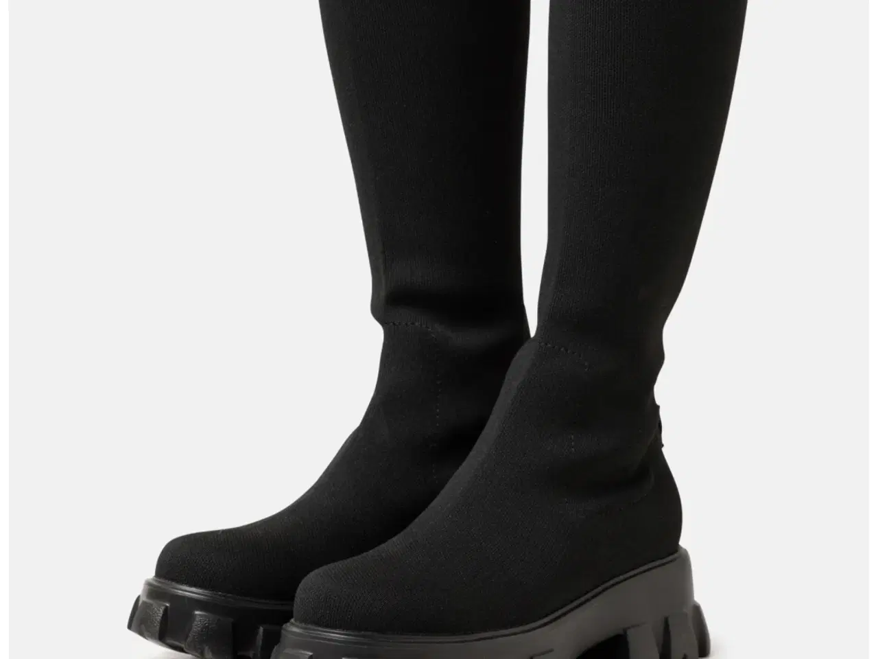 Billede 1 - Brugt 1 gang bianco støvle sort 