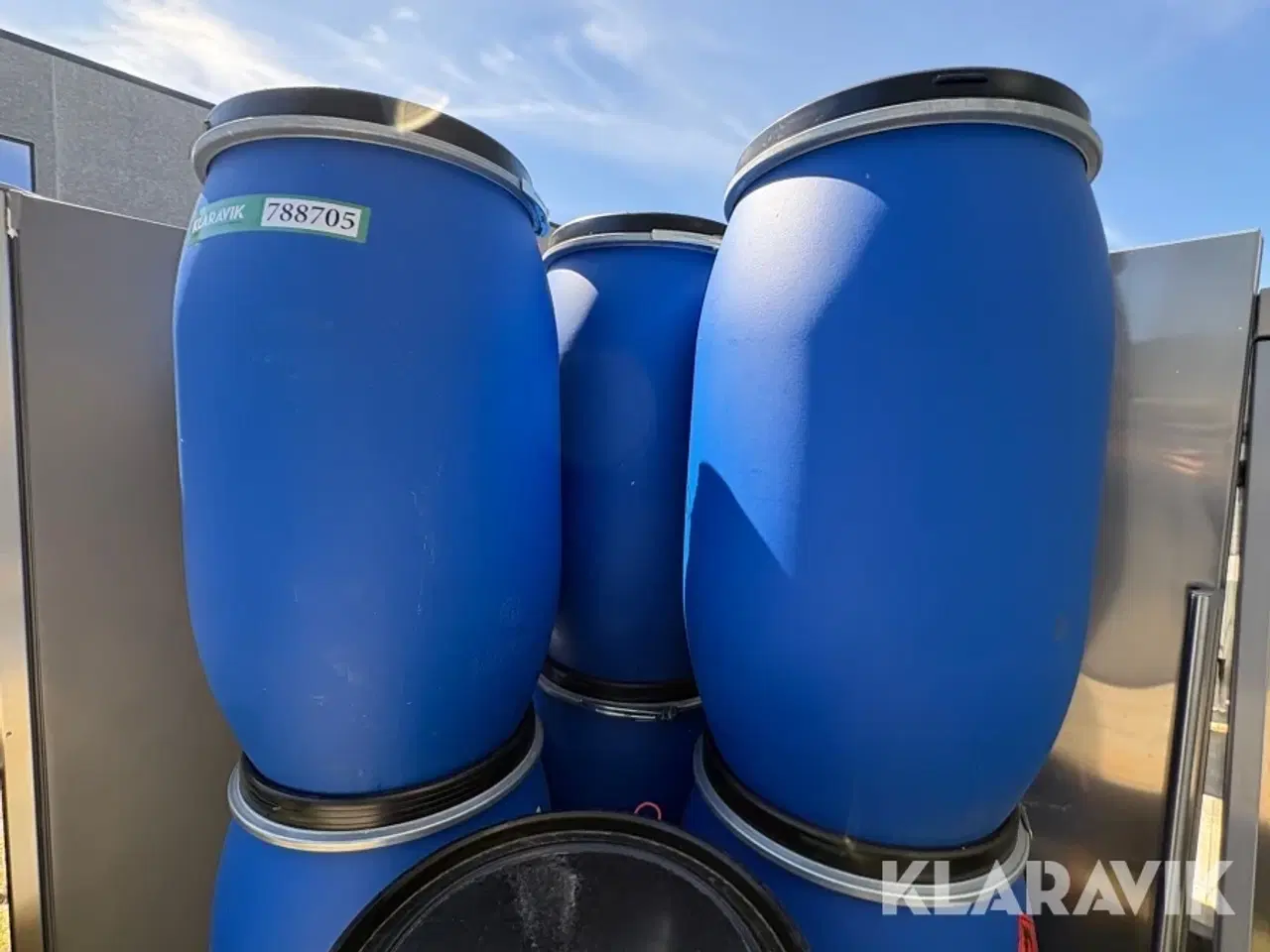 Billede 3 - Plasttønder Schütz 200 liter - 7 styk