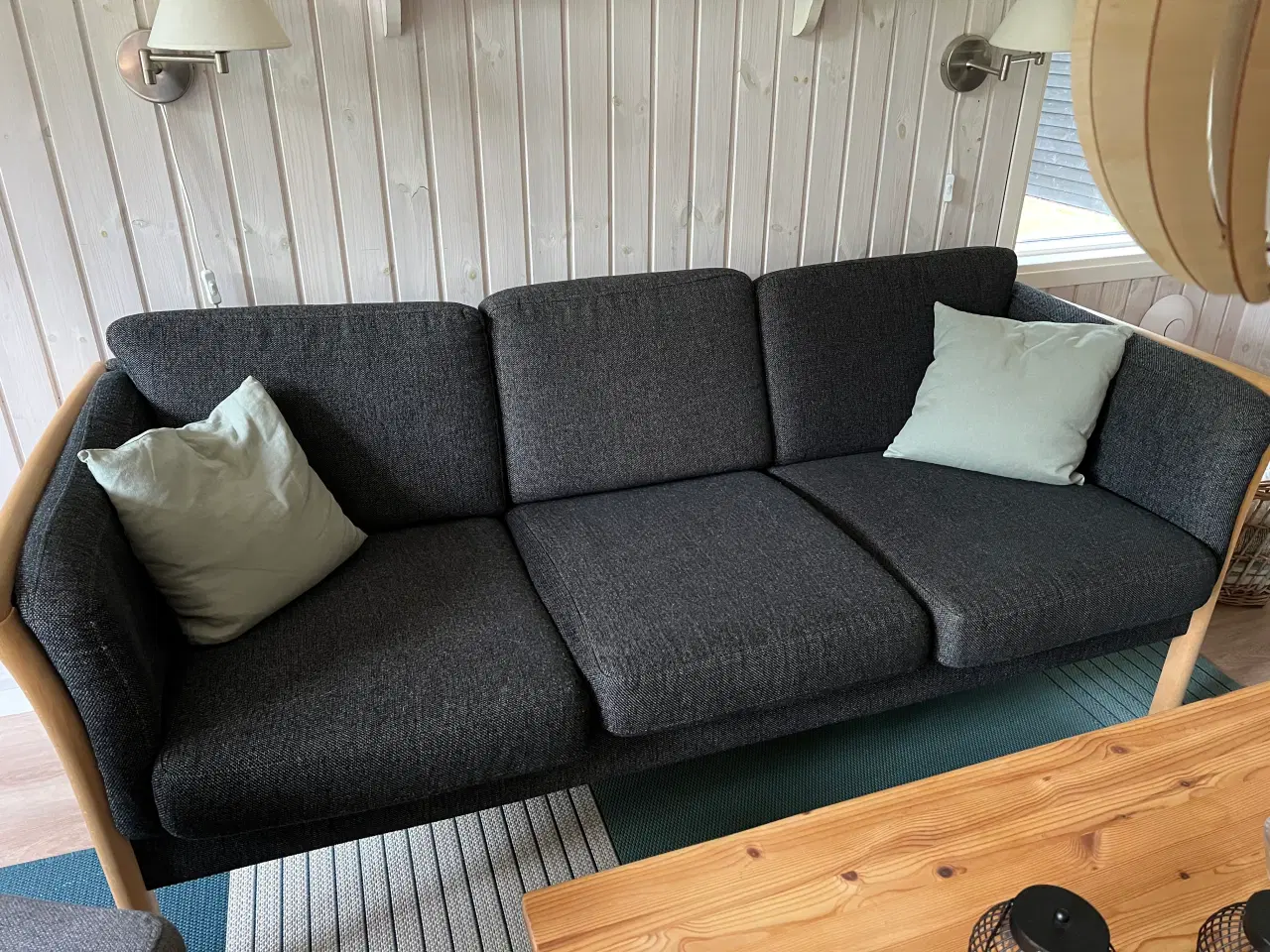 Billede 2 - 3 + 2 pers. sofasæt og sofabord 