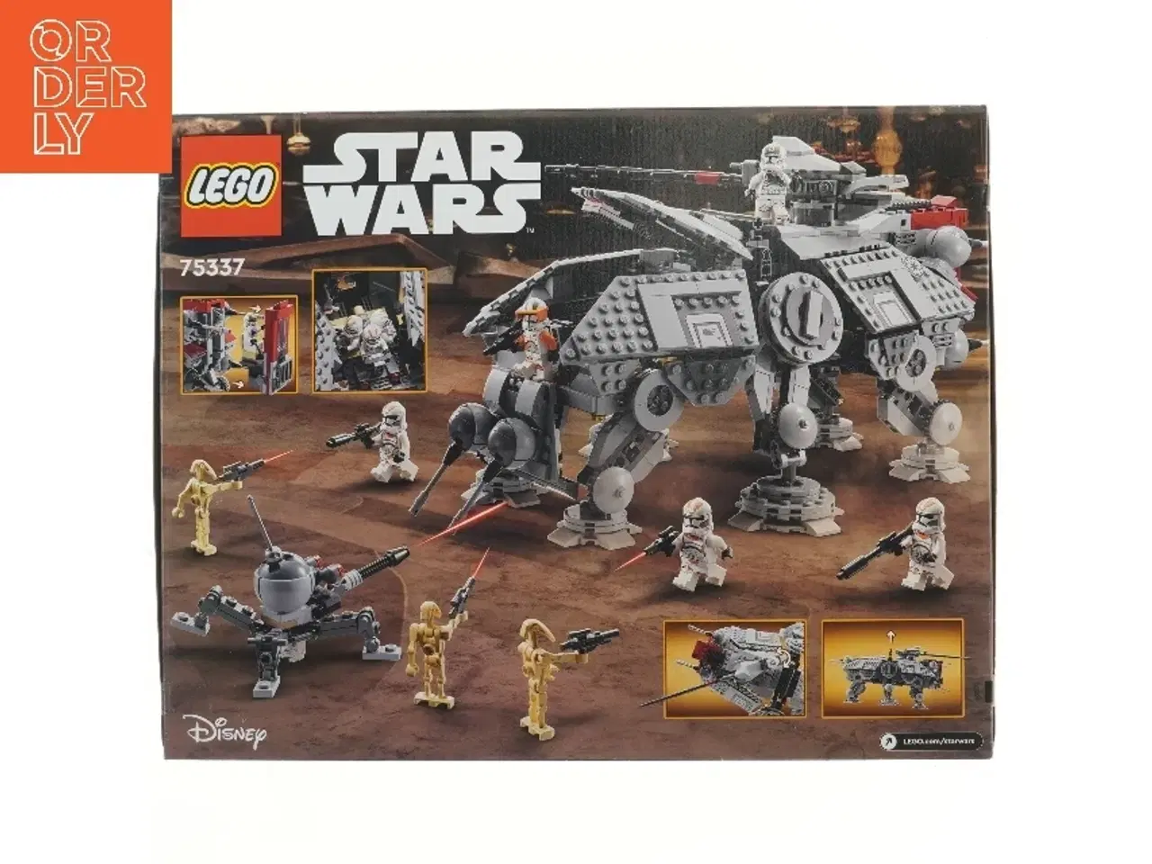 Billede 2 - LEGO Star Wars AT-TE Walker sæt fra Lego (str. 47,5x37 cm)