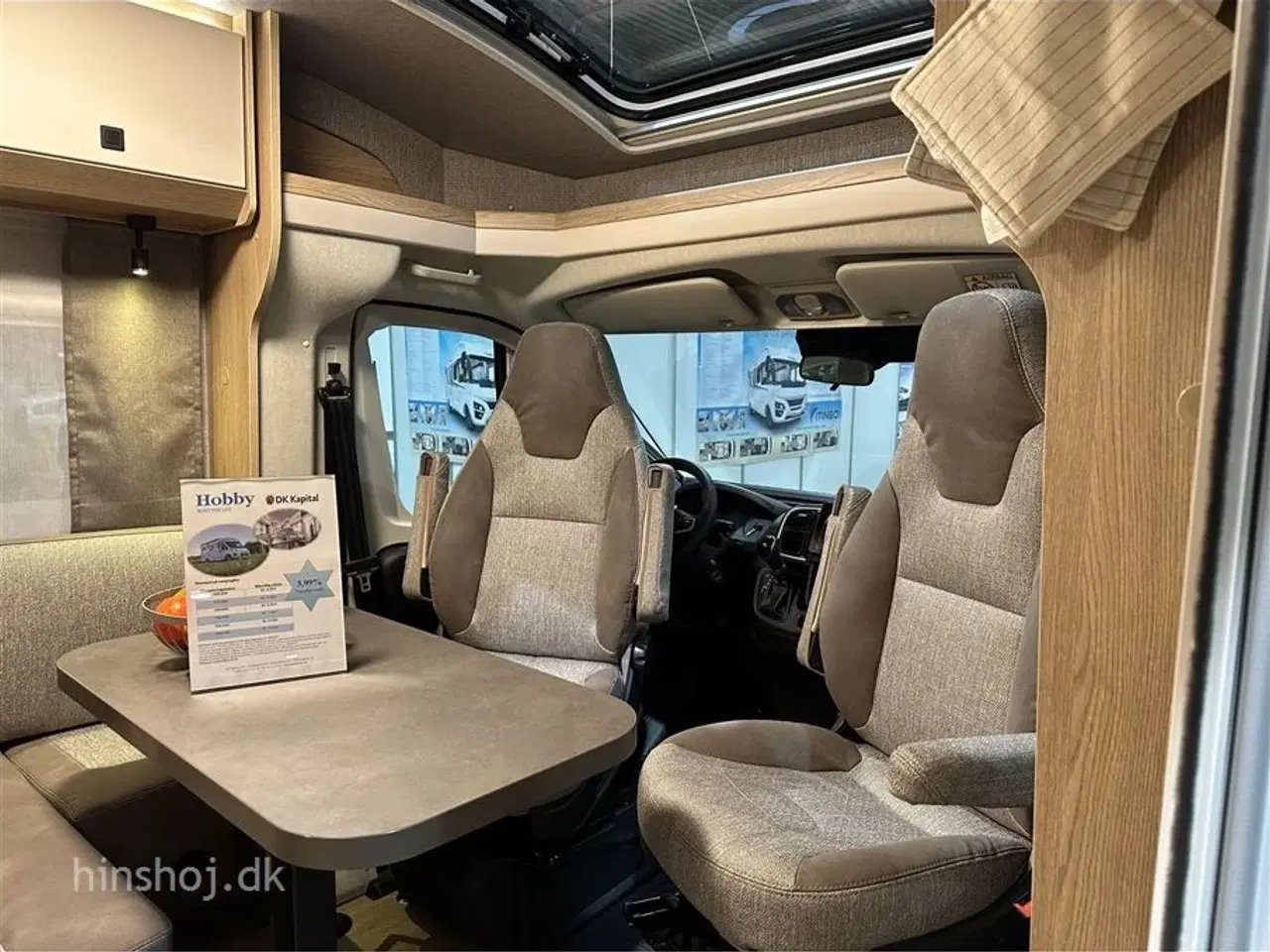 Billede 3 - 2026 - Hobby Ontour C 700 GQ Aut.   Lækker Autocamper med Queens bed og automatgear fra Hinshøj Caravan.