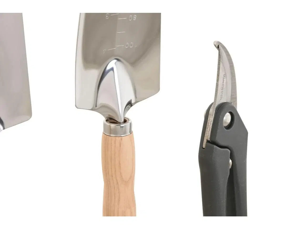 Billede 5 - Værktøjssæt til haven - brun polyester/aluminium, 7 dele