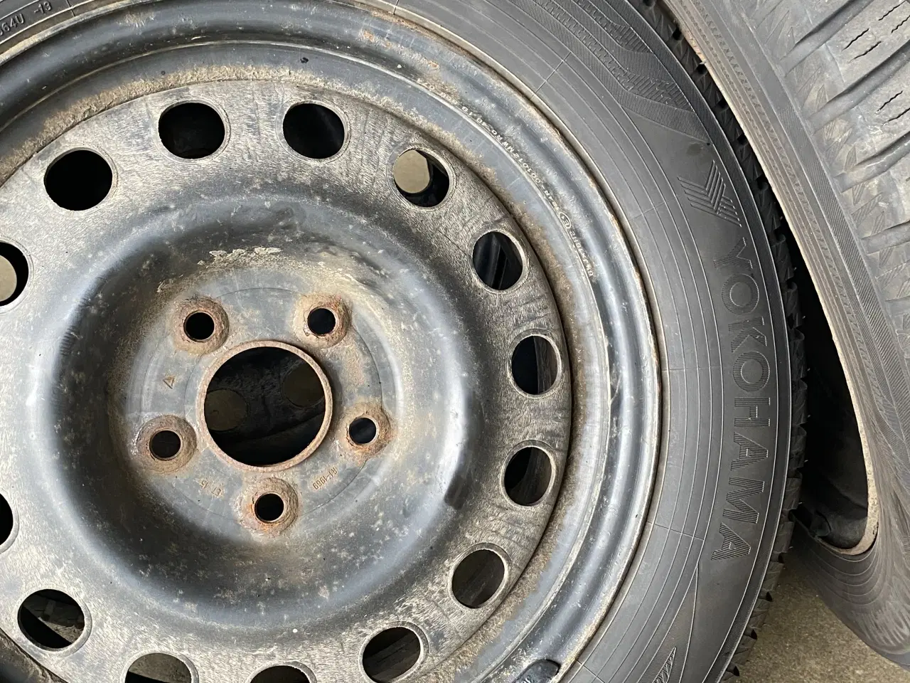 Billede 3 - Vinterdæk på stålfælge