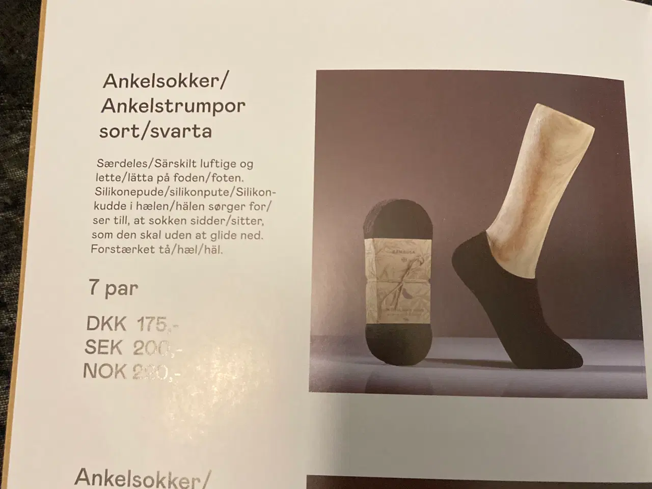 Billede 4 - Bambusa strømper