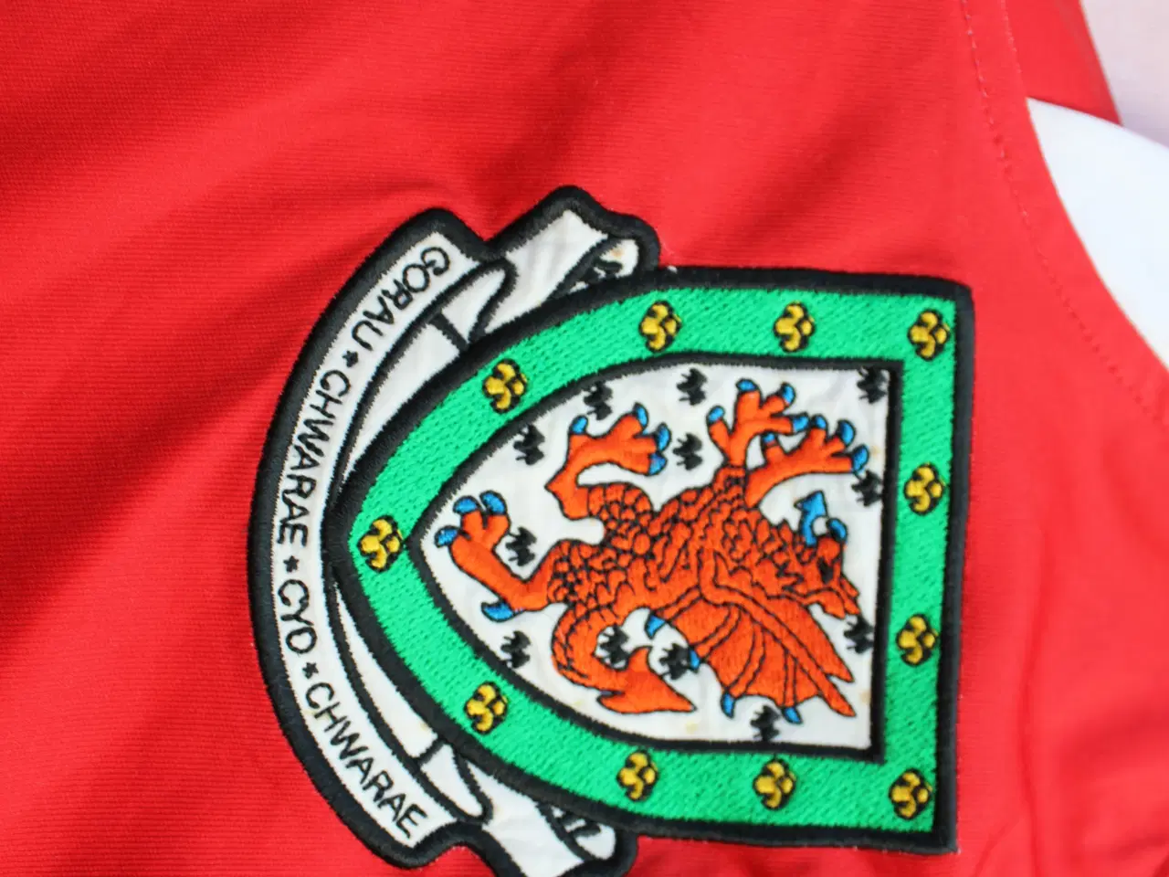 Billede 3 - Wales' landsholdstrøje 2007 Rød XL Herre