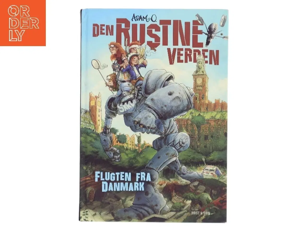 Billede 1 - Den rustne verden - flugten fra Danmark af Adam O. (Bog)