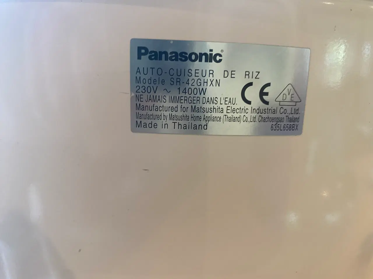 Billede 3 - Riskoger panasonic