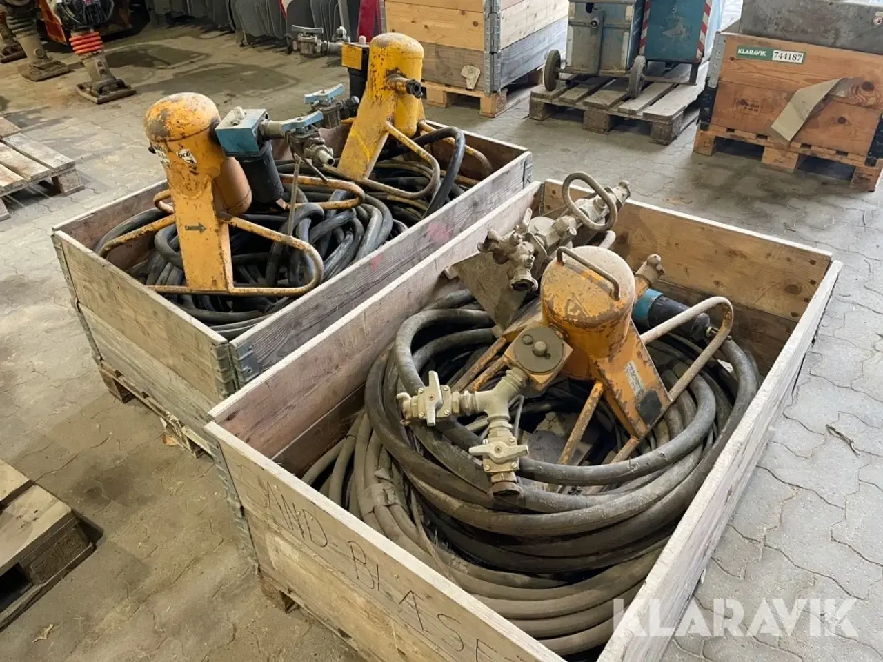 Billede 5 - Sandblæsnings udstyr Atlas Copco Vam5A