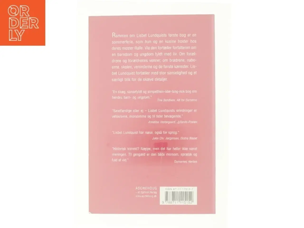 Billede 3 - Dovne piger syer med lang tråd af Lisbet Lundquist (Bog)