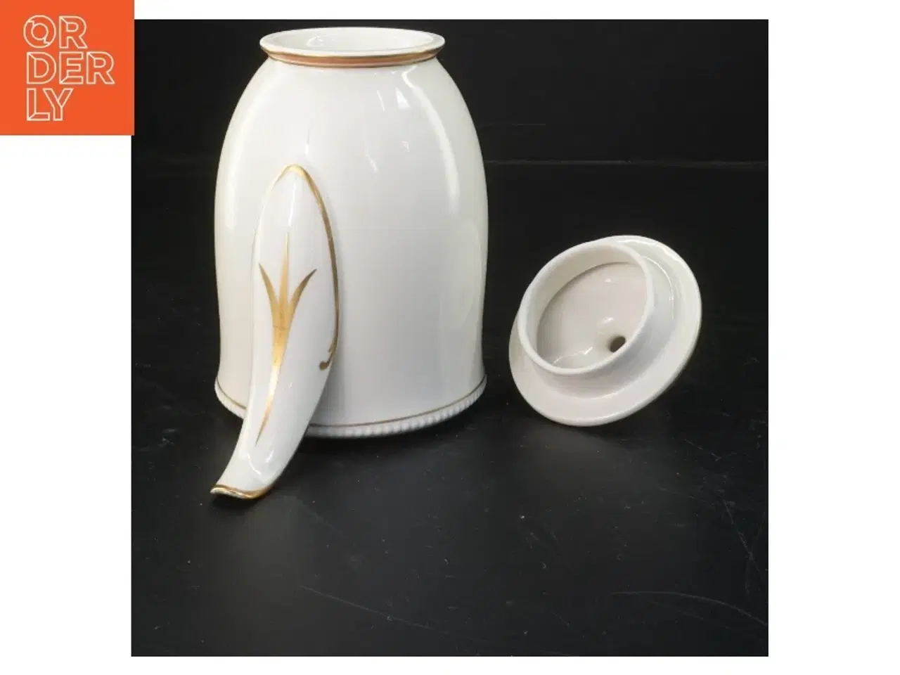 Billede 2 - Porcelæns tekande med låg fra Rosenthal (str. 17 cm)