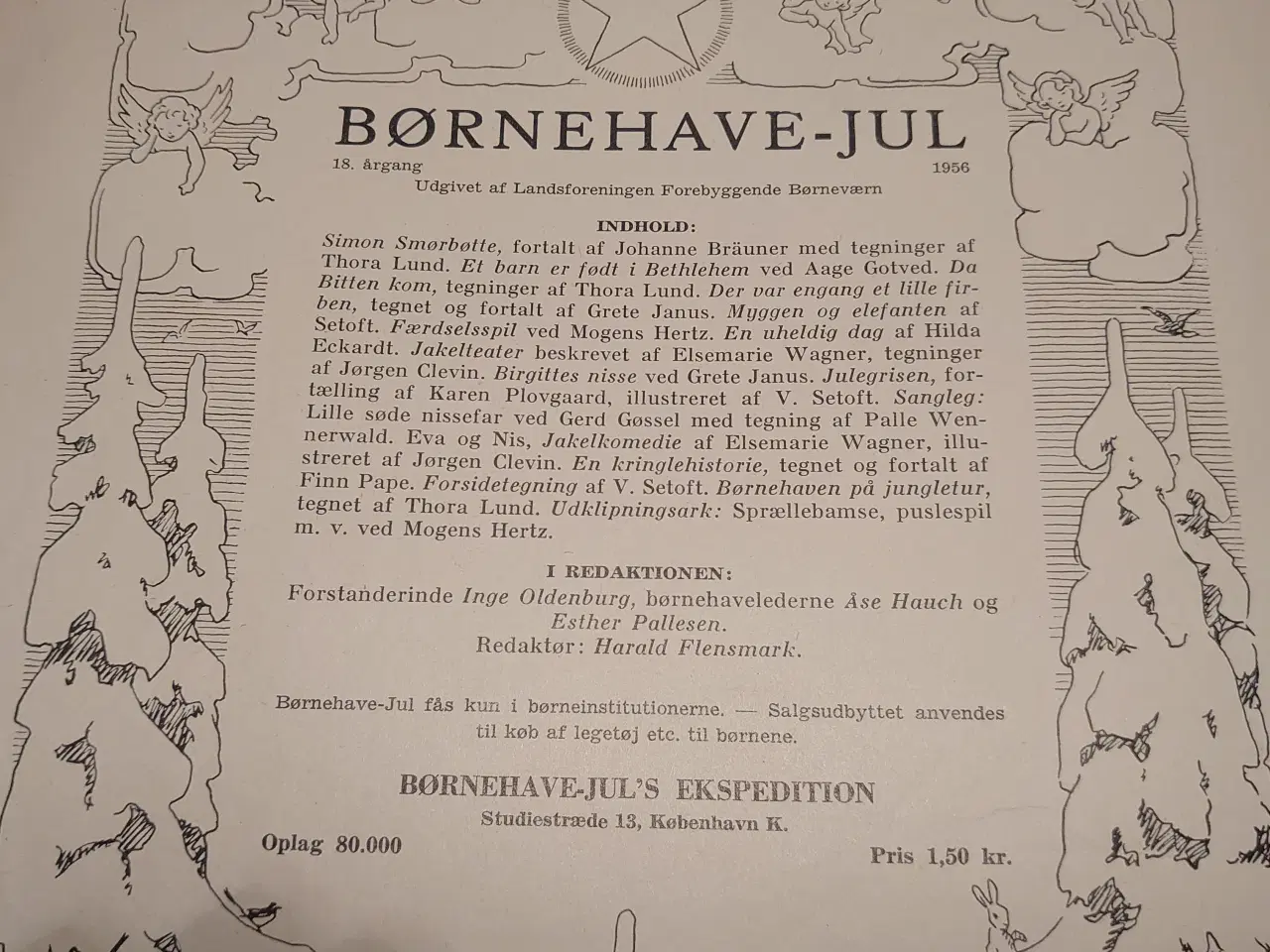 Billede 3 - Børnehave jul 1956. Velgørenhedshæfte på 17 s.