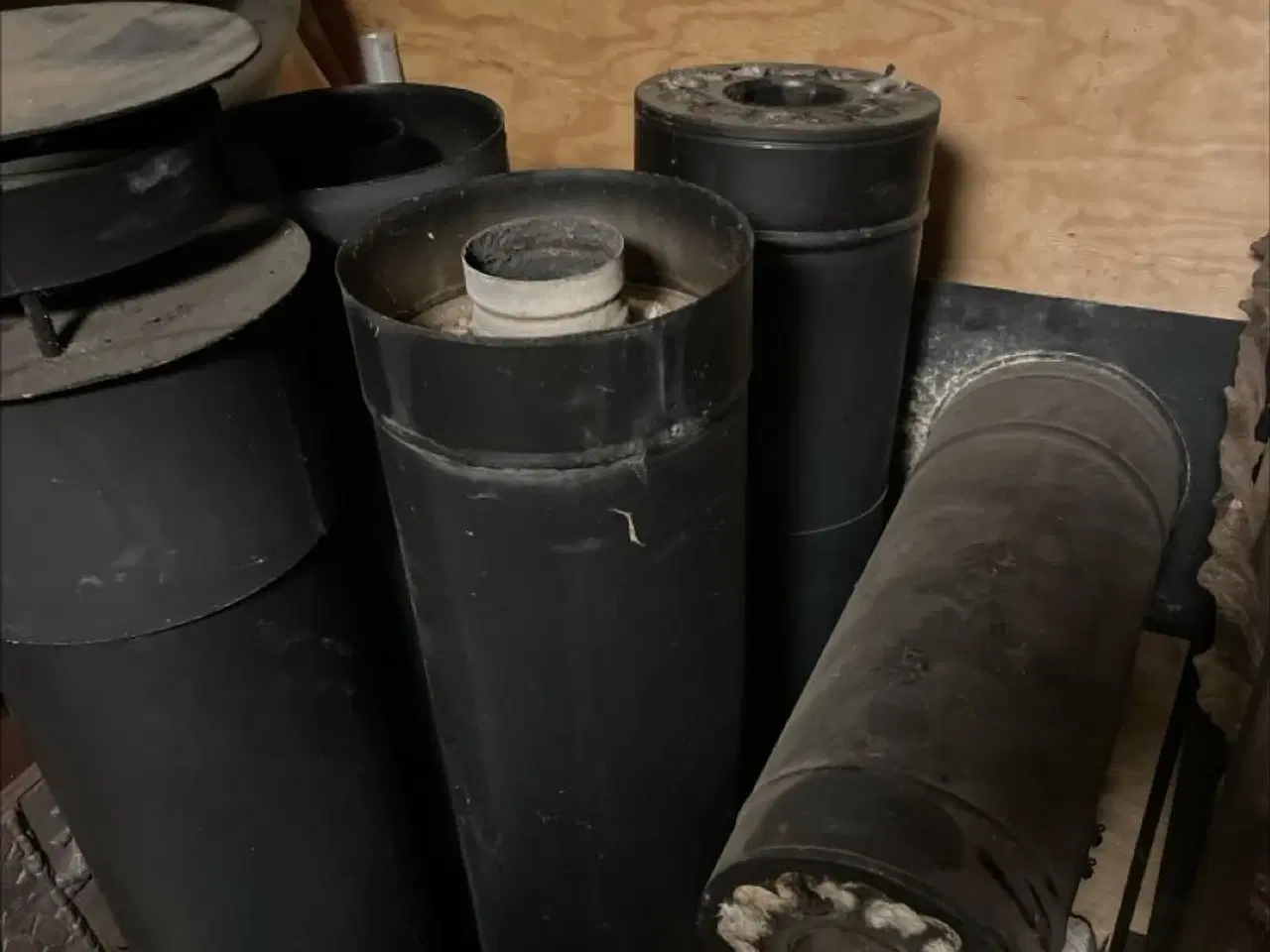 Billede 1 - Stålskorsten udv til pillefyr 