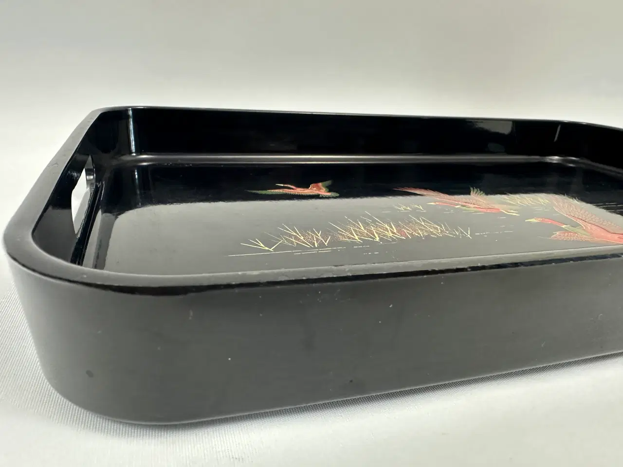 Billede 3 - Retro bakke med fugle motiv