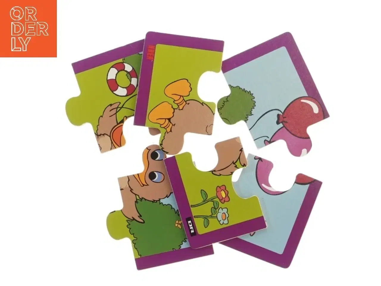 Billede 2 - Børnepuslespil med andemotiv (str. 20x16 cm)