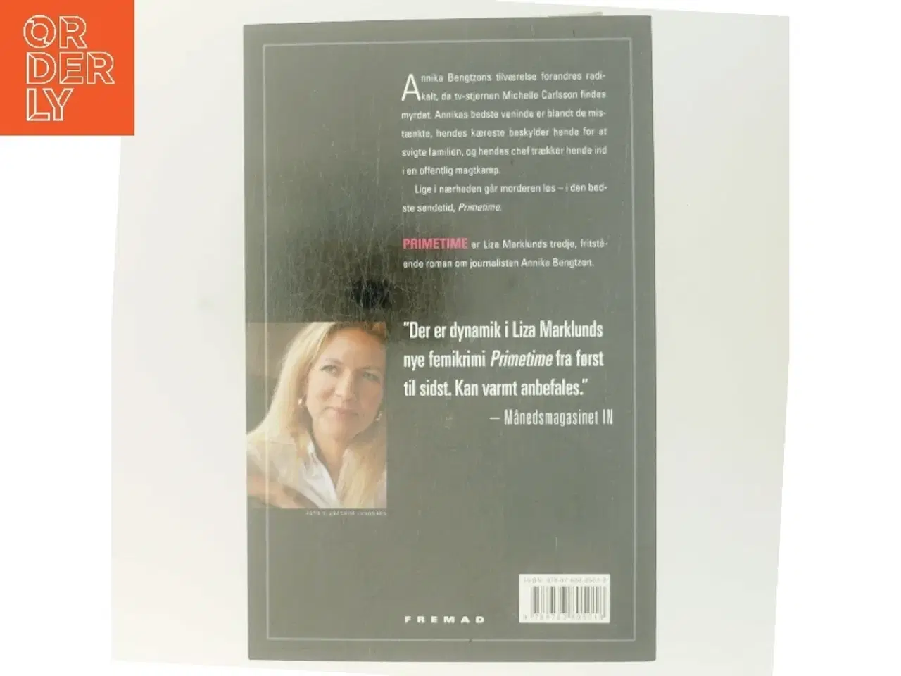 Billede 3 - Liza Marklund D"NISCH - Primetime Prime Time af Liza Marklund (Bog)