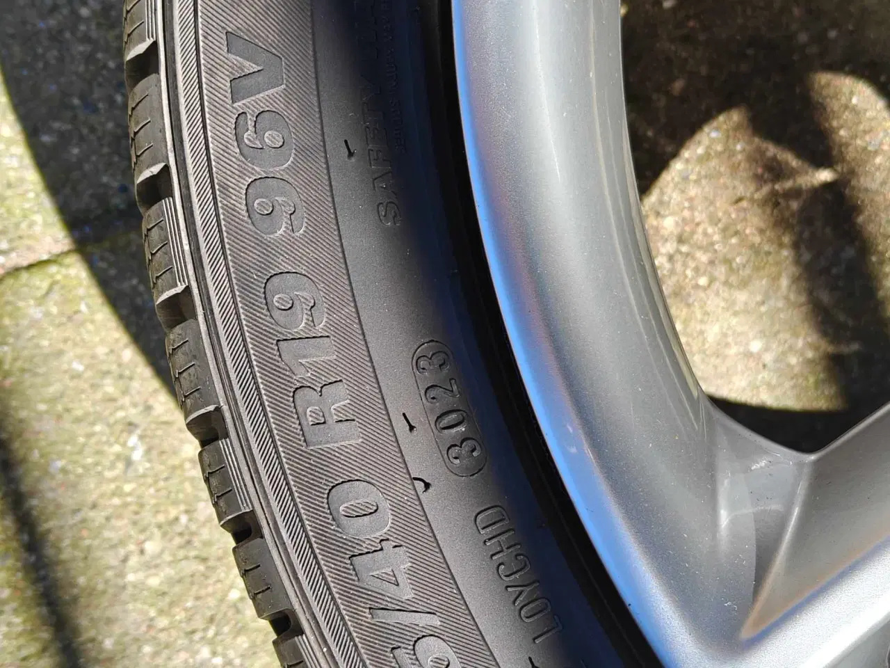 Billede 3 - Originale Ford alufælge med Kumho Wintercraft dæk
