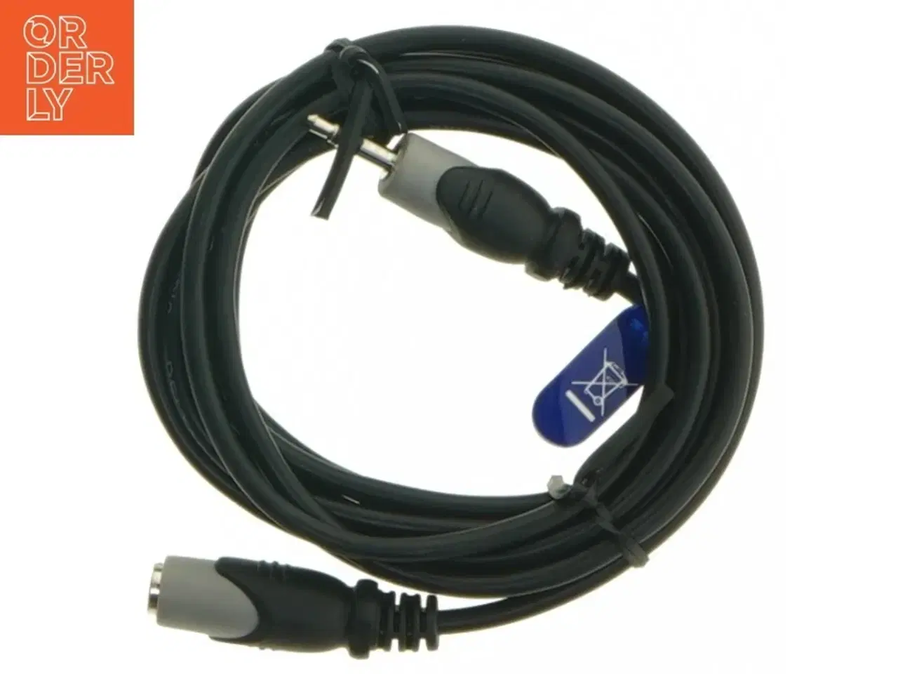 Billede 1 - 3,5 mm audioforlængerkabel fra Deltaco (str. 2 m)