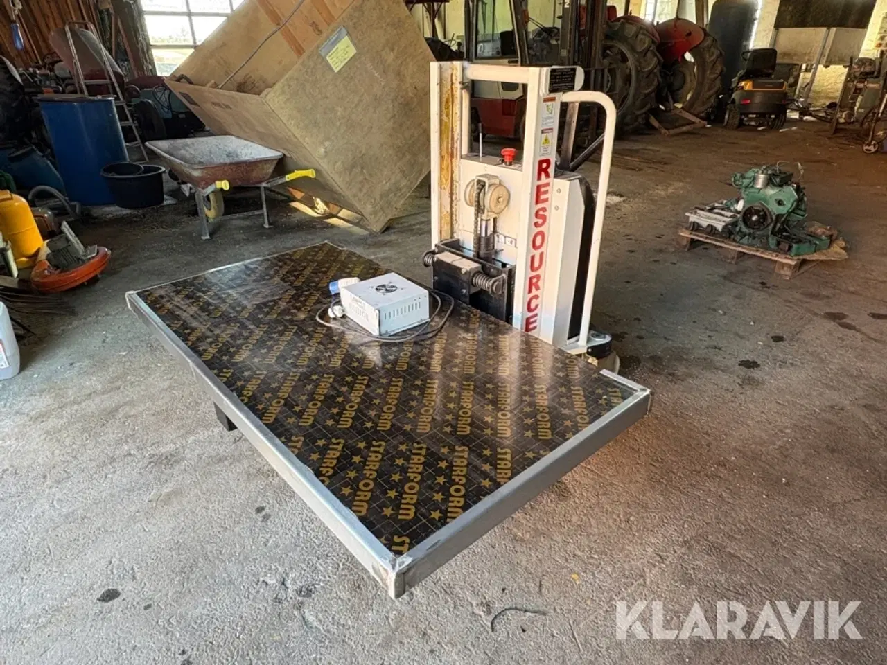 Billede 1 - Hydraulisk løftebord Resource TSS0309CS - 300 kg