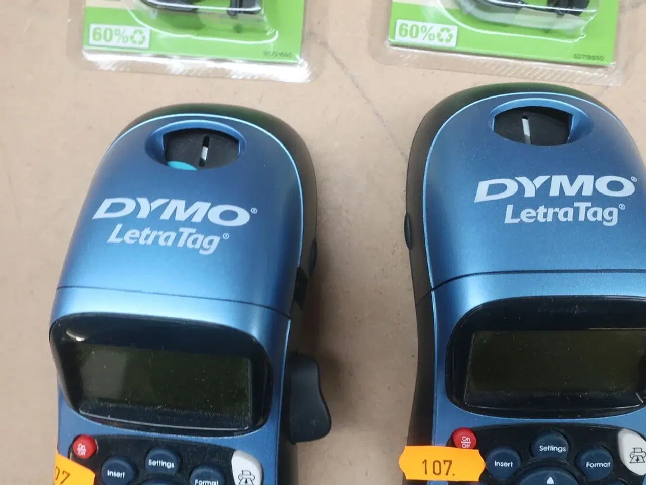 Billede 2 - 2 stk. labelprinter DYMO letratag