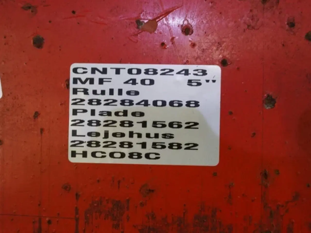 Billede 9 - Massey Ferguson 40 5" Powerflow Rulle 28284068