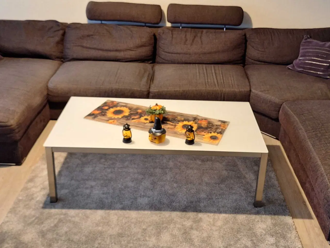 Billede 1 - Hjørnesofa med chaiselong venstre vendt 