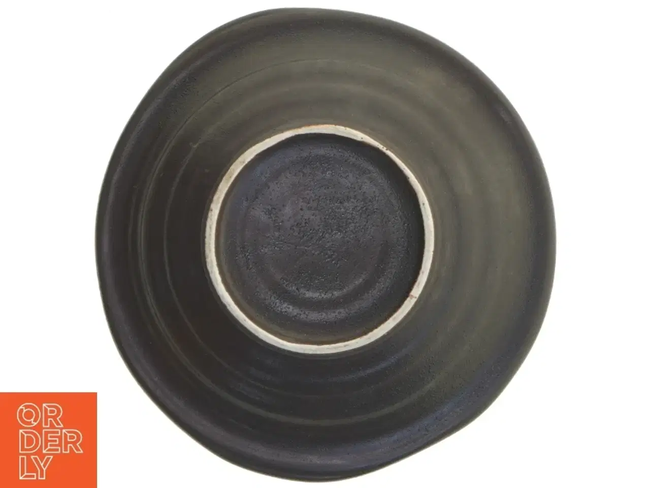 Billede 3 - Blåt keramisk fad (str. Ø 25 cm)
