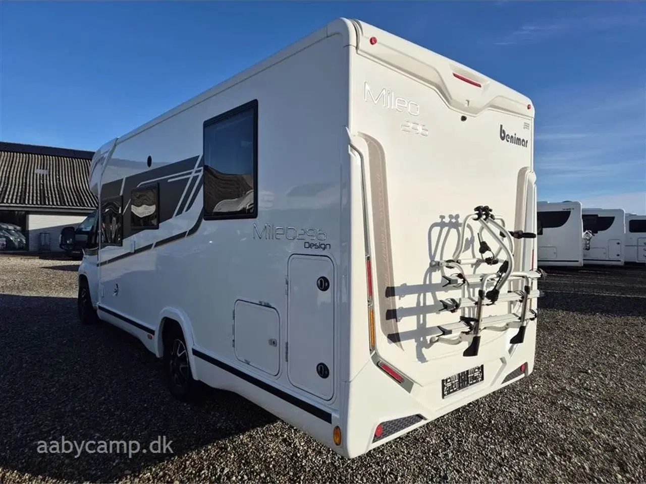 Billede 3 - 2020 - Benimar Mileo 296   markise. cykelstativ. batteri. solcelle. queensbed. 5 selepladser. Bemærk sælges Kun Til CVR!!