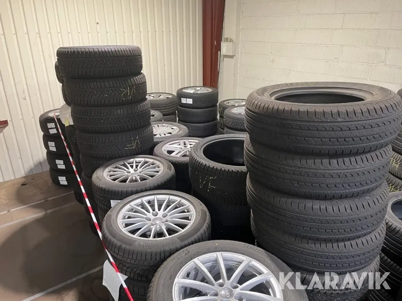 Billede 1 - Komplethjul og dæk Audi/Volkswagen 28 sæt