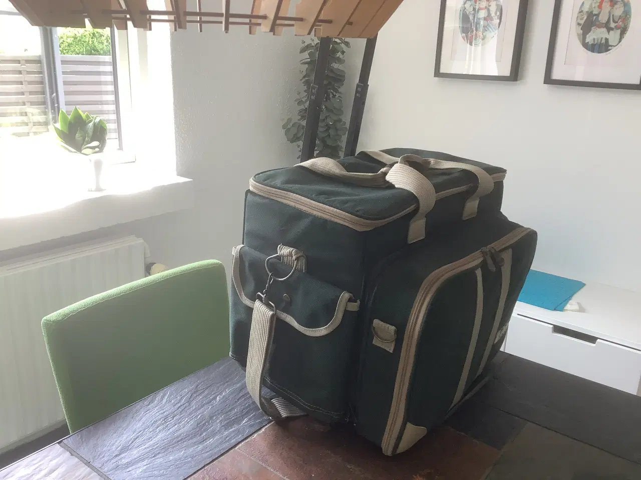 Billede 3 - Outwell picnics kurv med glas og bestik 