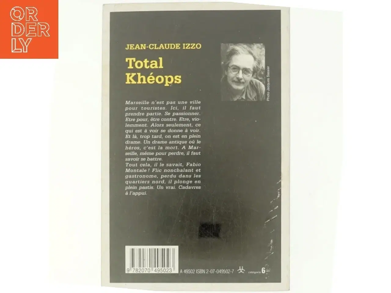 Billede 3 - Total Khéops af Jean-Claude Izzo (Bog)