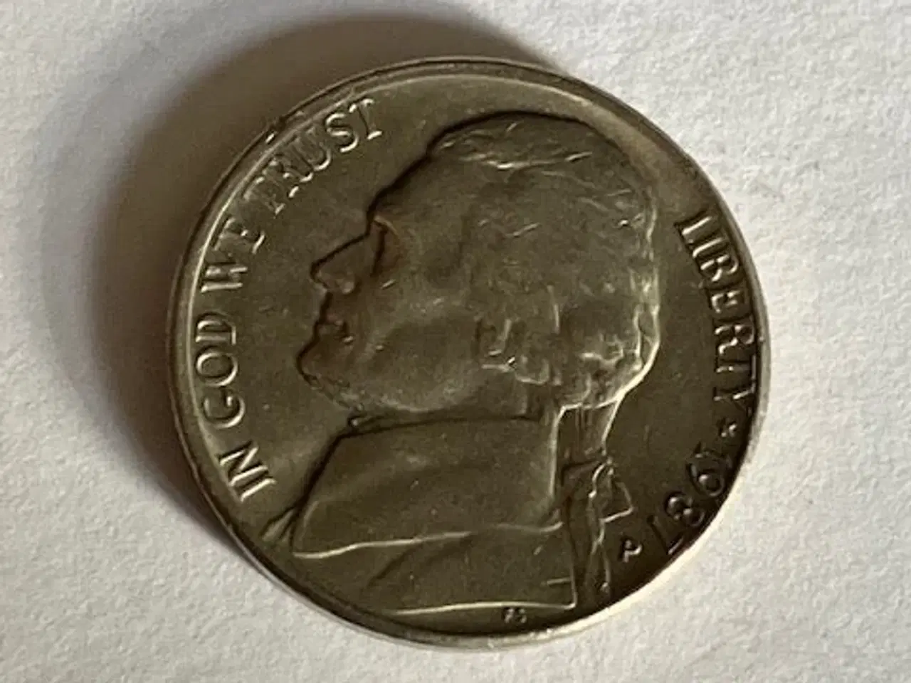 Billede 1 - Five Cents 1987 USA