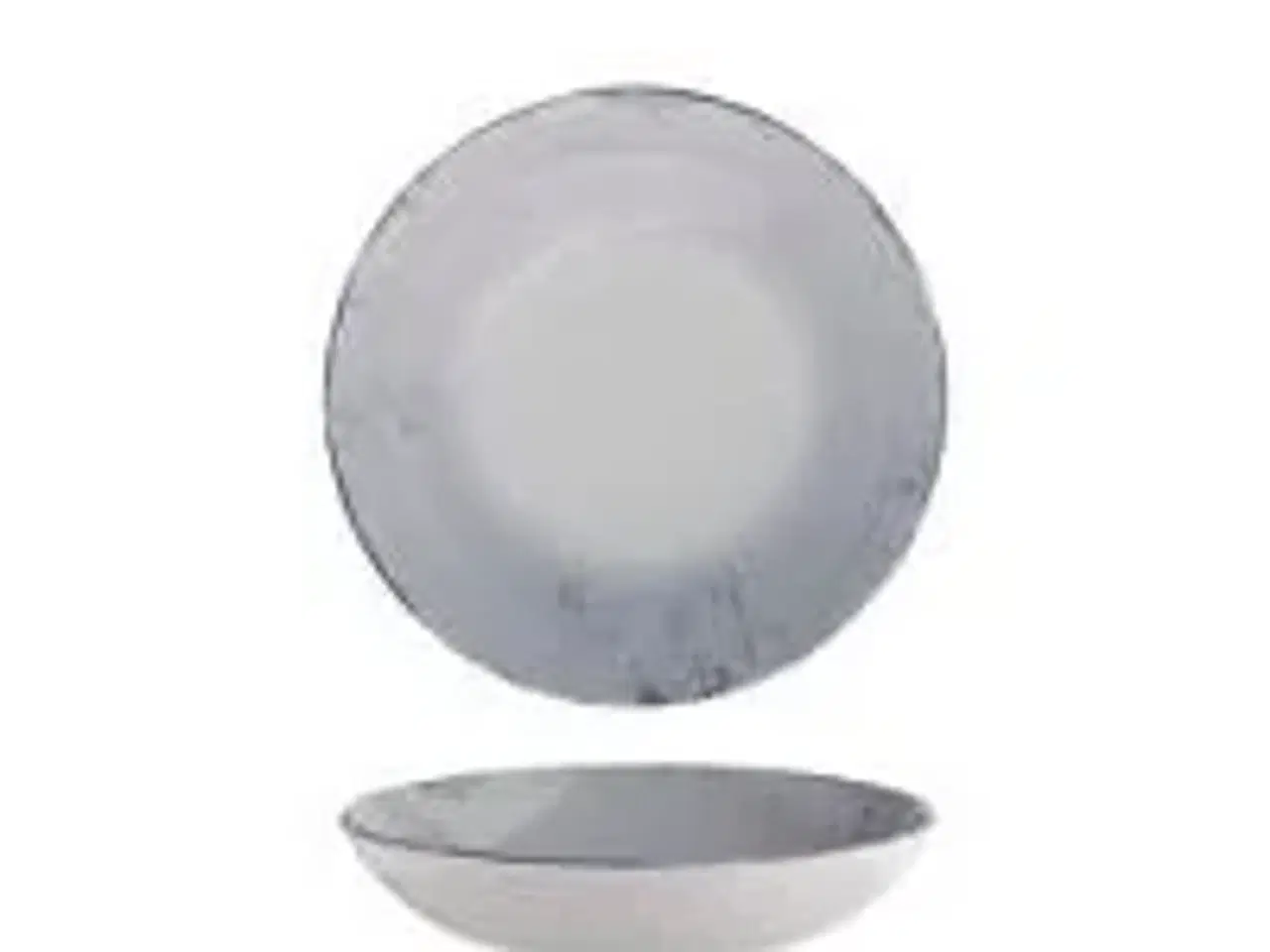 Billede 1 - 12 stk. Tallerken coupe dyb blå 215 mm Stone