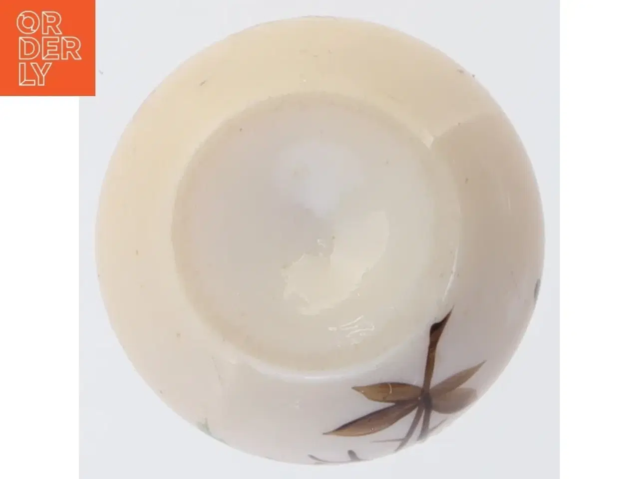 Billede 4 - Håndmalet Mundblæst Glas Vase (str. 7 x 5 cm)