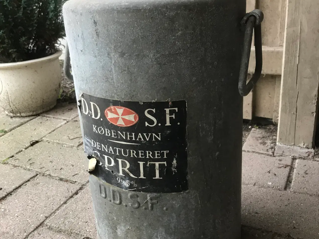 Billede 1 - Antik spritdunk fra De Danske Spritfabrikker