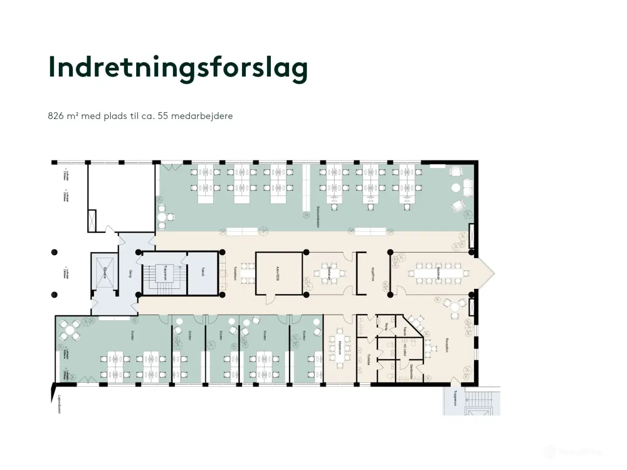 Billede 16 - Lyst og åbent kontorlejemål på 826 m²