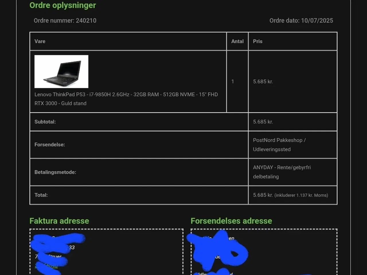 Billede 8 - Bærbar rtx 3000