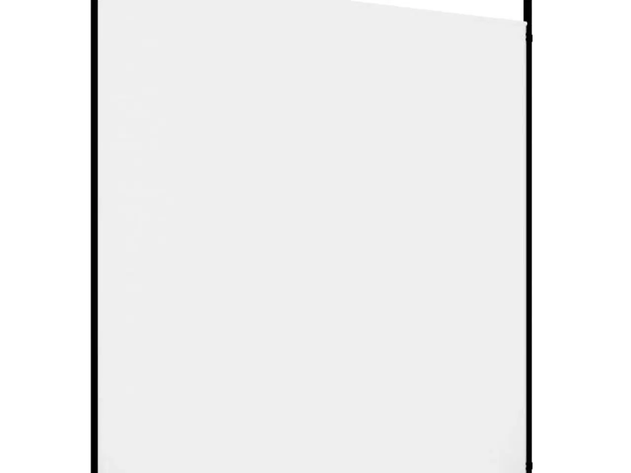 Billede 6 - 3-panels rumdeler 525x180 cm stof hvid