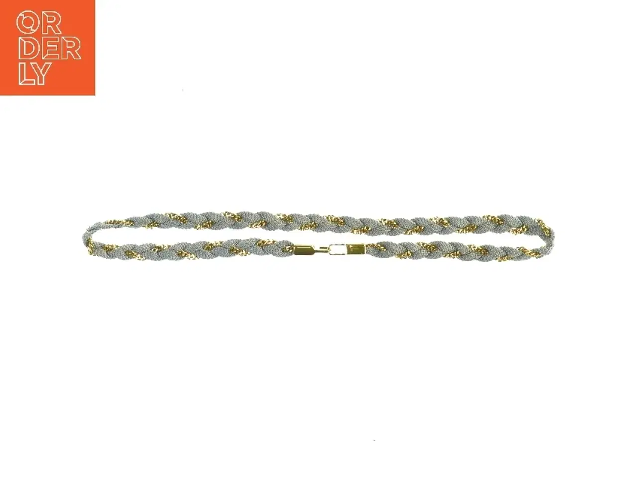 Billede 1 - Flettet bælte (str. Længde. 83 cm. b. 1 cm)