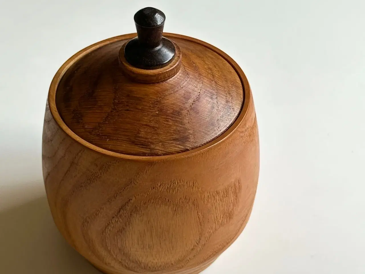 Billede 3 - Lågkrukke, træ