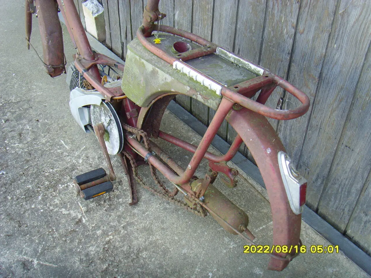 Billede 8 - Gammel knallert stel og motor