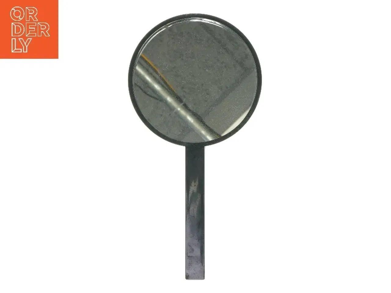 Billede 1 - Rund håndspejl (str. 29 cm)