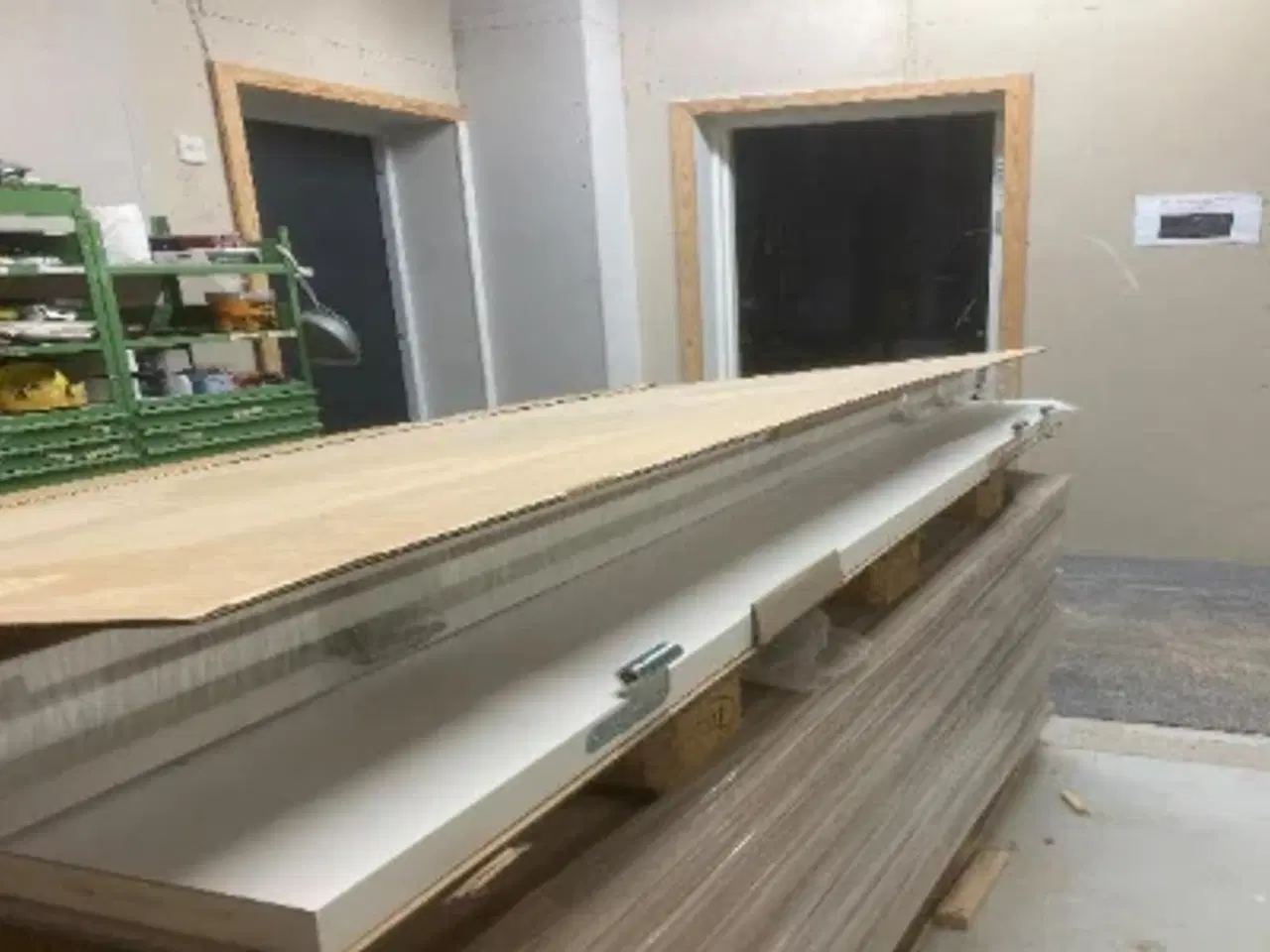 Billede 1 - Trehøje dør. Indvendig