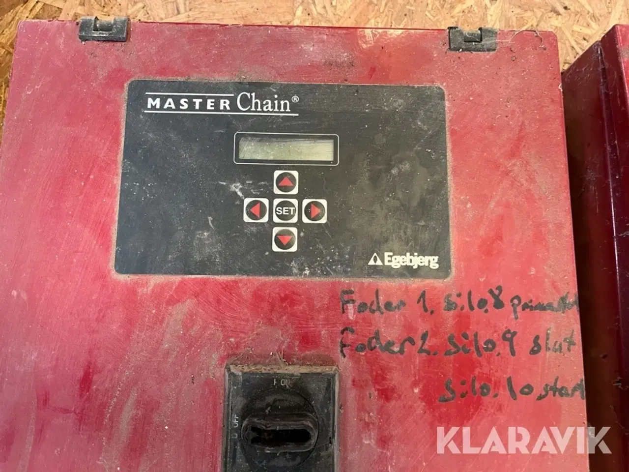 Billede 3 - Styring til foderanlæg EGEBJERG MASTER Chain