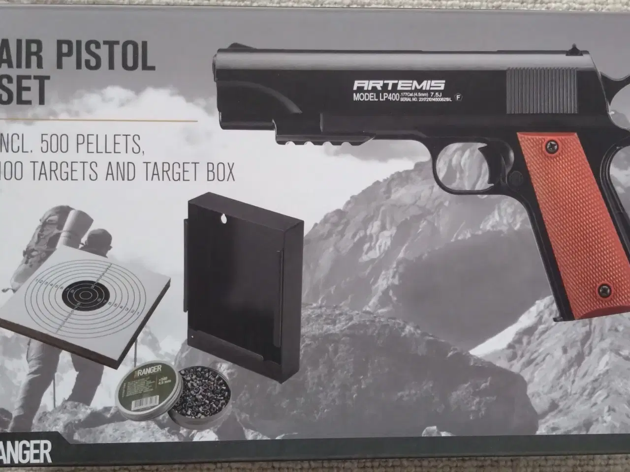 Billede 2 - Luft Pistol sæt - incl diverse tilbehør