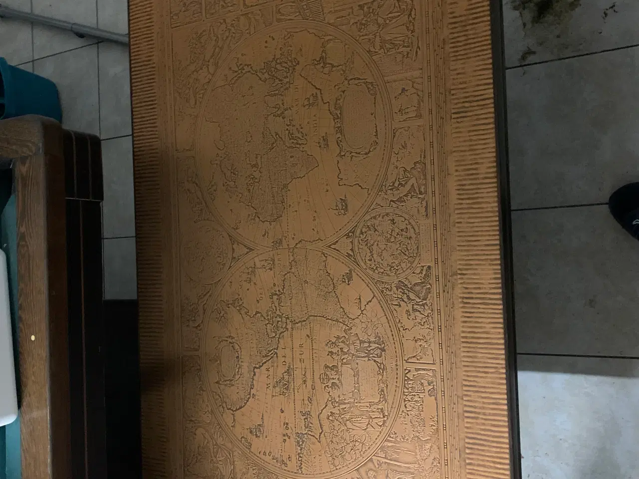 Billede 1 - Sofabord kobber