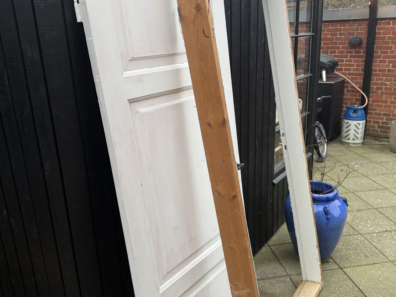 Billede 2 - Fyldningsdør med ramme/karm