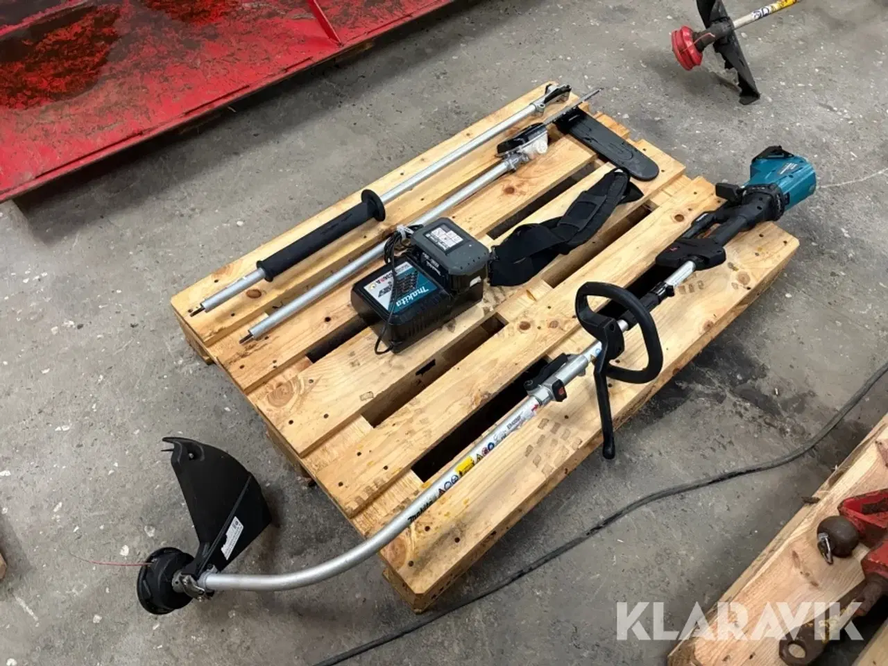 Billede 3 - Buskrydder sæt Makita BUX361