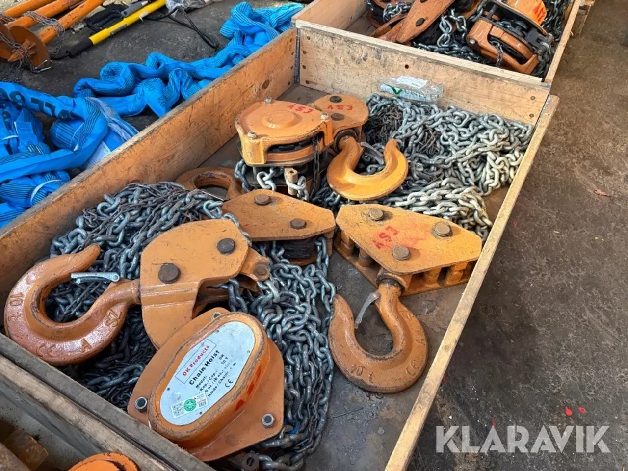 Billede 1 - Krantaljer DK Products Chain hoist 2 enheder - 10T