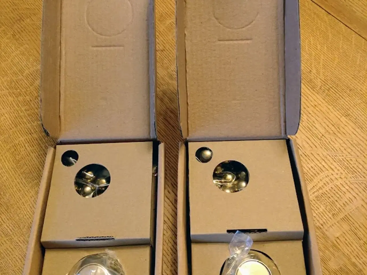 Billede 2 - GEJST MOLEKYL fyrfadsstager, messing, 2 stk.